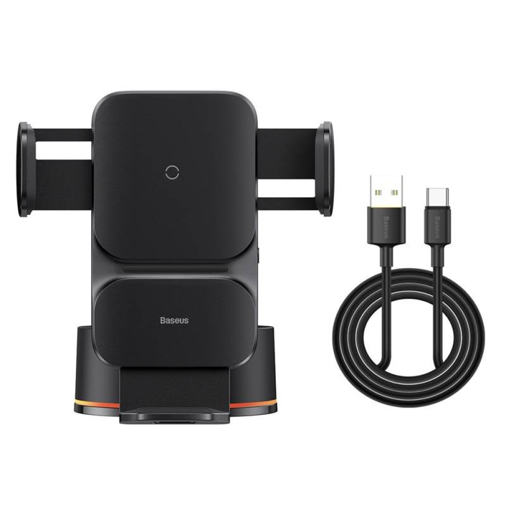 Холдер BASEUS + Wireless 15W, Wisdom (CGZX000101)