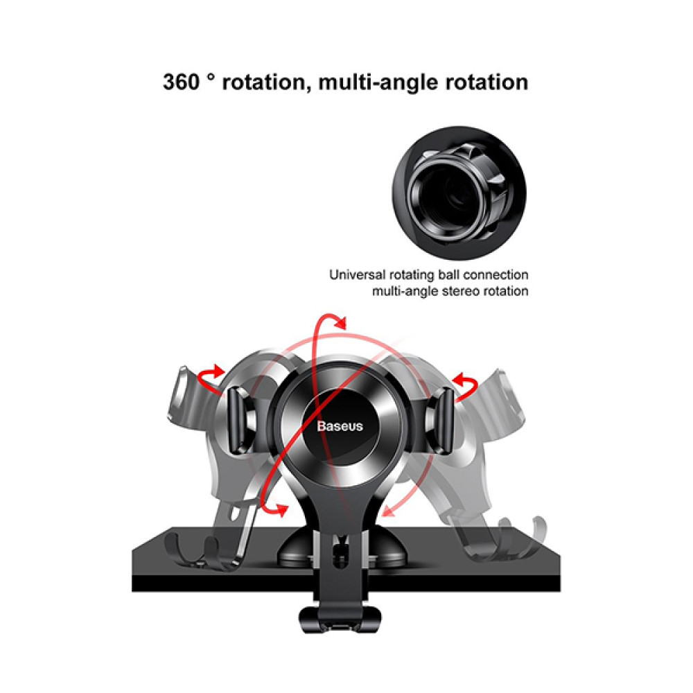  Холдер BASEUS, Osculum Gravity Mount (SUYL-XP01)