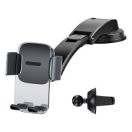 Холдер BASEUS - Easy Control Clamp - (SUYK000001) с два типа захващане Холдер BASEUS - Easy Control Clamp - (SUYK000001) с два типа захващане