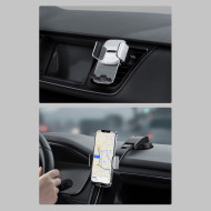 Холдер BASEUS - Easy Control Clamp - (SUYK000001) с два типа захващане Холдер BASEUS - Easy Control Clamp - (SUYK000001) с два типа захващане