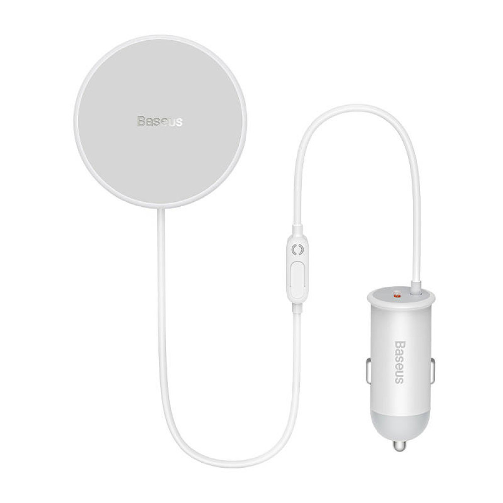 Холдер BASEUS Wireless + Зарядно за автомобил USB-C, 40W - CW01 (SUCX040102)