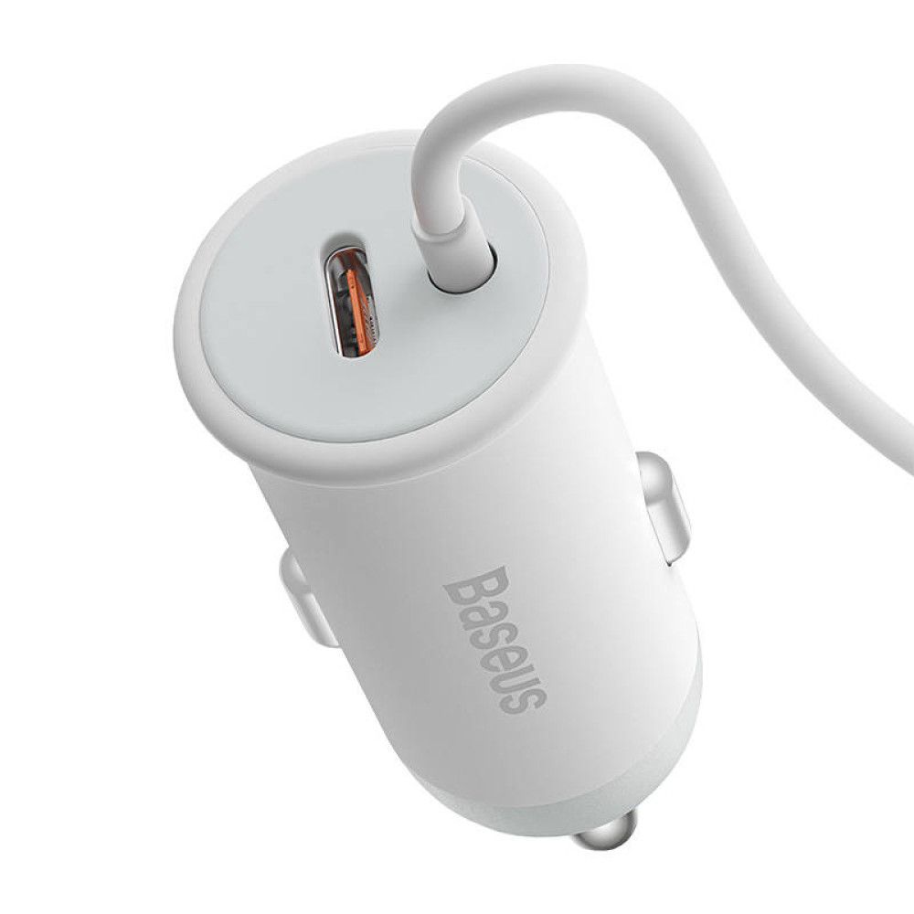 Холдер BASEUS Wireless + Зарядно за автомобил USB-C, 40W - CW01 (SUCX040102)
