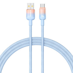  Кабел BASEUS 100W, USB-A - Type-C, Discolor Series, 1 метър (P10374903311-00)