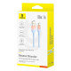  Кабел BASEUS 100W, USB-A - Type-C, Discolor Series, 1 метър (P10374903311-00)