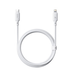  Кабел BASEUS 20W, USB-C - Lightning, Silky Series (P10377700213-00), 1 метър