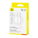  Кабел BASEUS 20W, USB-C - Lightning, Silky Series (P10377700213-00), 1 метър