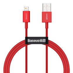 Кабел BASEUS Superior, USB-A - Lightning, 2.4A, 1 метър (CALYS-A09)