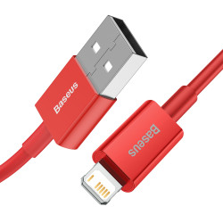 Кабел BASEUS Superior, USB-A - Lightning, 2.4A, 1 метър (CALYS-A09)