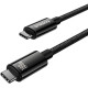  Кабел BASEUS 100W, Type-C - Type-C, Tungsten Gold (P10319800111-00), 1.5 метър