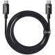  Кабел BASEUS 100W, Type-C - Type-C, Tungsten Gold (P10319800111-00), 1.5 метър