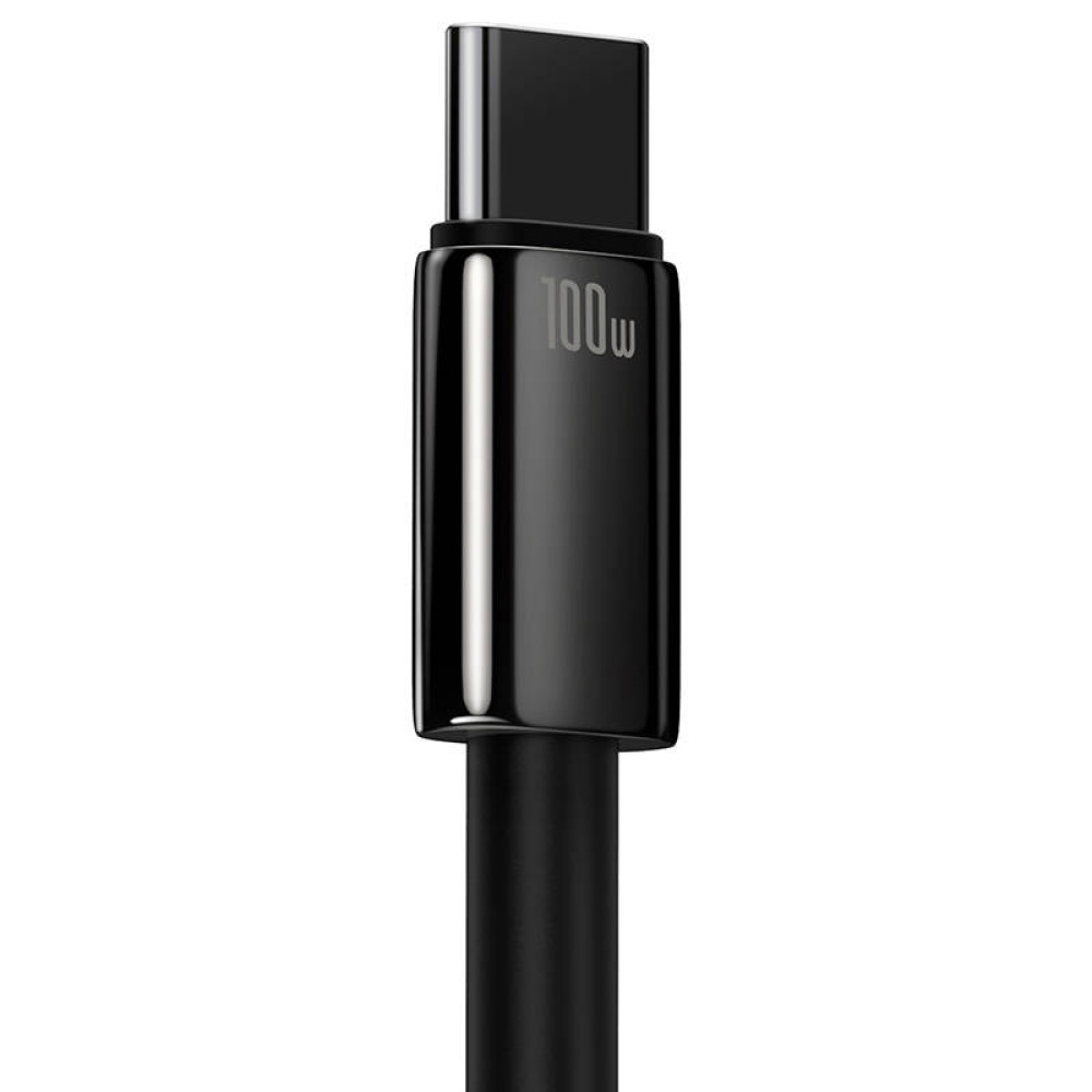  Кабел BASEUS 100W, USB-A - Type-C, Tungsten Gold (CAWJ000101), 2 метра
