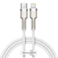 Кабел BASEUS 20W, Type-C - Lightning,Cafule (CATLJK-A02), 1 метър Кабел BASEUS 20W, Type-C - Lightning,Cafule (CATLJK-A02), 1 метър