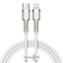 Кабел BASEUS 20W, Type-C - Lightning,Cafule (CATLJK-A02), 1 метър Кабел BASEUS 20W, Type-C - Lightning,Cafule (CATLJK-A02), 1 метър