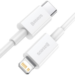 Кабел BASEUS 20W, Type-C - Lightning, Superior (CATLYS-B02), 1.5 метра Кабел BASEUS 20W, Type-C - Lightning, Superior (CATLYS-B02), 1.5 метра