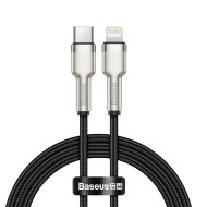 Кабел BASEUS 20W, Type-C - Lightning, Cafule (CATLJK-A01), 1 метър Кабел BASEUS 20W, Type-C - Lightning, Cafule (CATLJK-A01), 1 метър