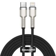 Кабел BASEUS 20W, Type-C - Lightning, Cafule (CATLJK-B01), 2 метра Кабел BASEUS 20W, Type-C - Lightning, Cafule (CATLJK-B01), 2 метра