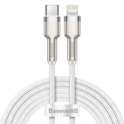 Кабел BASEUS 20W, Type-C - Lightning,Cafule (CATLJK-B02), 2 метра Кабел BASEUS 20W, Type-C - Lightning,Cafule (CATLJK-B02), 2 метра