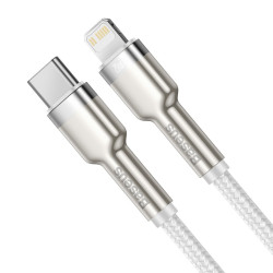 Кабел BASEUS 20W, Type-C - Lightning,Cafule (CATLJK-B02), 2 метра Кабел BASEUS 20W, Type-C - Lightning,Cafule (CATLJK-B02), 2 метра