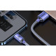 Кабел BASEUS 20W, Type-C - Lightning, Crystal Shine (CAJY000305), 2 метра