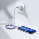 Кабел BASEUS 20W, Type-C - Lightning, Crystal Shine (CAJY000305), 2 метра