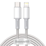 Кабел BASEUS 20W, Type-C - Lightning, Density Braided (CATLGD-A02), 2 метра Кабел BASEUS 20W, Type-C - Lightning, Density Braided (CATLGD-A02), 2 метра