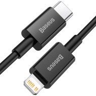 Кабел BASEUS 20W, Type-C - Lightning, Superior (CATLYS-A01), 1 метър Кабел BASEUS 20W, Type-C - Lightning, Superior (CATLYS-A01), 1 метър