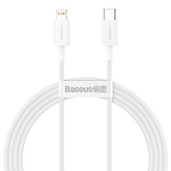 Кабел BASEUS 20W, Type-C - Lightning, Superior (CATLYS-B02), 1.5 метра Кабел BASEUS 20W, Type-C - Lightning, Superior (CATLYS-B02), 1.5 метра
