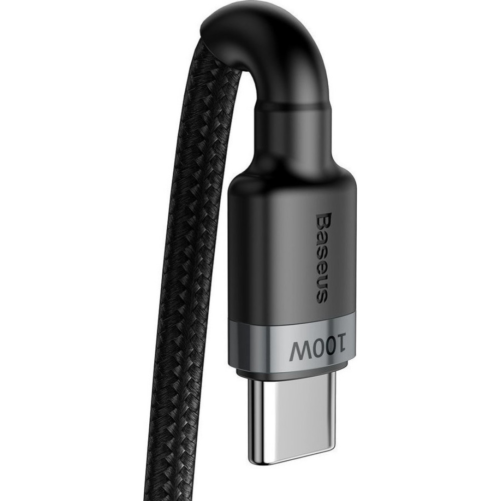 Кабел BASEUS 100W, Type-C - Type-C,Cafule 5А (CATKLF-ALG1),2 метра