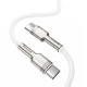 Кабел BASEUS 100W, Type-C - Type-C,Cafule 5А (CATJK-C02), 1 метър