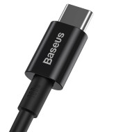 Кабел BASEUS 100W, Type-C - Type-C, Superior (CATYS-B01), 1 метър Кабел BASEUS 100W, Type-C - Type-C, Superior (CATYS-B01), 1 метър