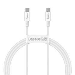 Кабел BASEUS 100W, Type-C - Type-C, Superior (CATYS-B02), 1 метър Кабел BASEUS 100W, Type-C - Type-C, Superior (CATYS-B02), 1 метър