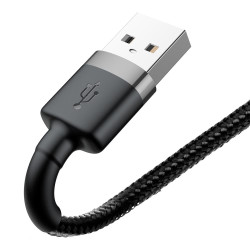 Кабел BASEUS, USB - Lightning, CAFULE 1.5A (CALKLF-CG1), 2 метра