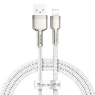 Кабел BASEUS USB-A - Lightning, 2.4A, Cafule (CALJK-A02), 1 метър Кабел BASEUS USB-A - Lightning, 2.4A, Cafule (CALJK-A02), 1 метър