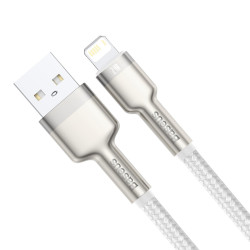 Кабел BASEUS USB-A - Lightning, 2.4A, Cafule (CALJK-A02), 1 метър Кабел BASEUS USB-A - Lightning, 2.4A, Cafule (CALJK-A02), 1 метър