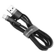 Кабел BASEUS USB-A - Lightning, 2.4A, Cafule (CALKLF-AG1), 0.5 метра Кабел BASEUS USB-A - Lightning, 2.4A, Cafule (CALKLF-AG1), 0.5 метра