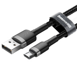 Кабел BASEUS, USB - Micro USB, Cafule 2A (CAMKLF-HG1), 3 метра Кабел BASEUS, USB - Micro USB, Cafule 2A (CAMKLF-HG1), 3 метра