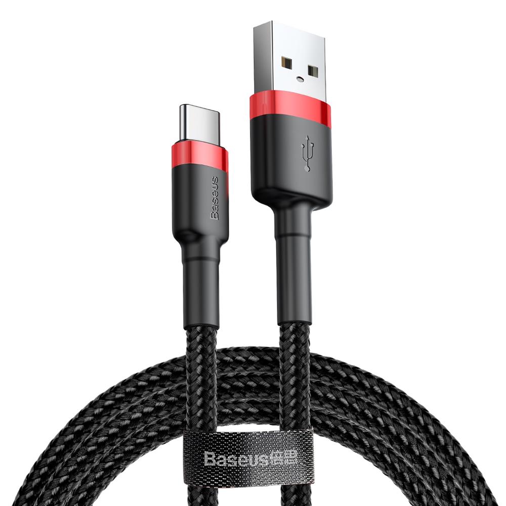 Кабел BASEUS, USB - Type-C, Cafule 2А (CATKLF-C91), 2 метра