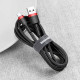 Кабел BASEUS, USB - Type-C, Cafule 2А (CATKLF-C91), 2 метра