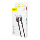 Кабел BASEUS, USB - Type-C, Cafule 2А (CATKLF-C91), 2 метра