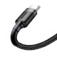  Кабел BASEUS 15W, USB - Type-C, Cafule 3A (CATKLF-BG1), 1 метър