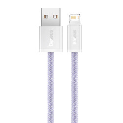 Кабел BASEUS, USB - Lightning, Dynamic 2 2.4A (CALD040105), 2 метра Кабел BASEUS, USB - Lightning, Dynamic 2 2.4A (CALD040105), 2 метра