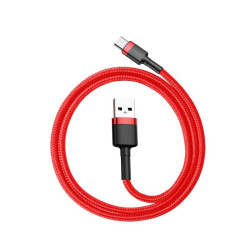 Кабел BASEUS, USB - Type-C,Cafule 3A (CATKLF-A09), 0.5 метра Кабел BASEUS, USB - Type-C,Cafule 3A (CATKLF-A09), 0.5 метра