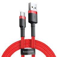 Кабел BASEUS, USB - Type-C, Cafule 2А (CATKLF-C09), 2 метра Кабел BASEUS, USB - Type-C, Cafule 2А (CATKLF-C09), 2 метра