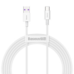 Кабел BASEUS 66W, USB - Type-C, Superior (CATYS-A02), 2 метра  Кабел BASEUS 66W, USB - Type-C, Superior (CATYS-A02), 2 метра
