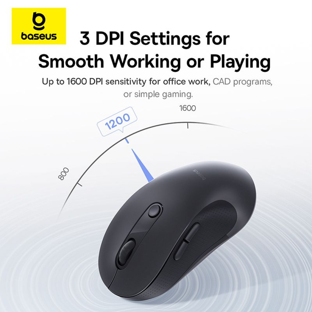 Безжична мишка BASEUS F02 Ergonomic Wireless (B0203203)