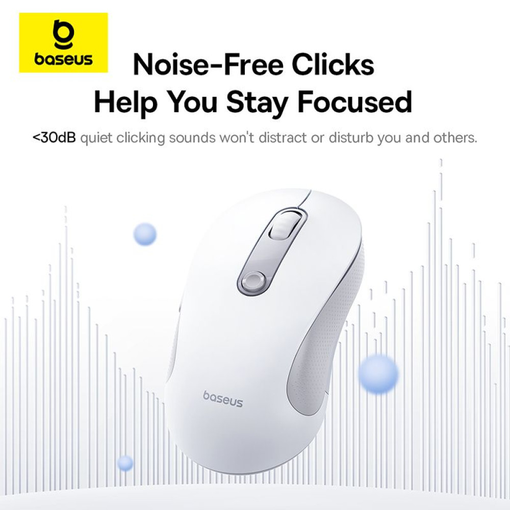Безжична мишка BASEUS F02 Ergonomic Wireless (B0203202)
