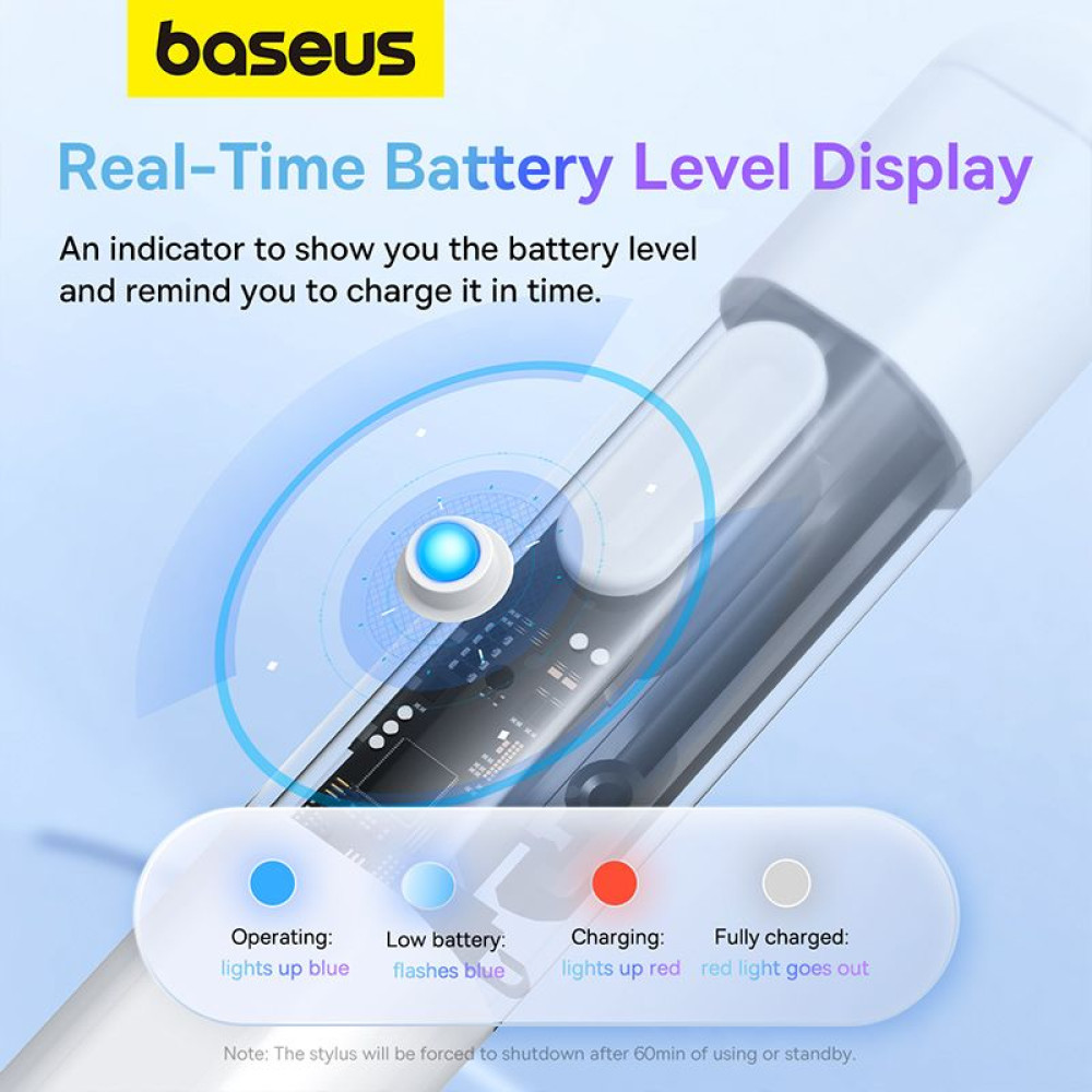 Дигитална писалка BASEUS Smooth Writing 2 Stylus Lite Active (P80015802213-02)