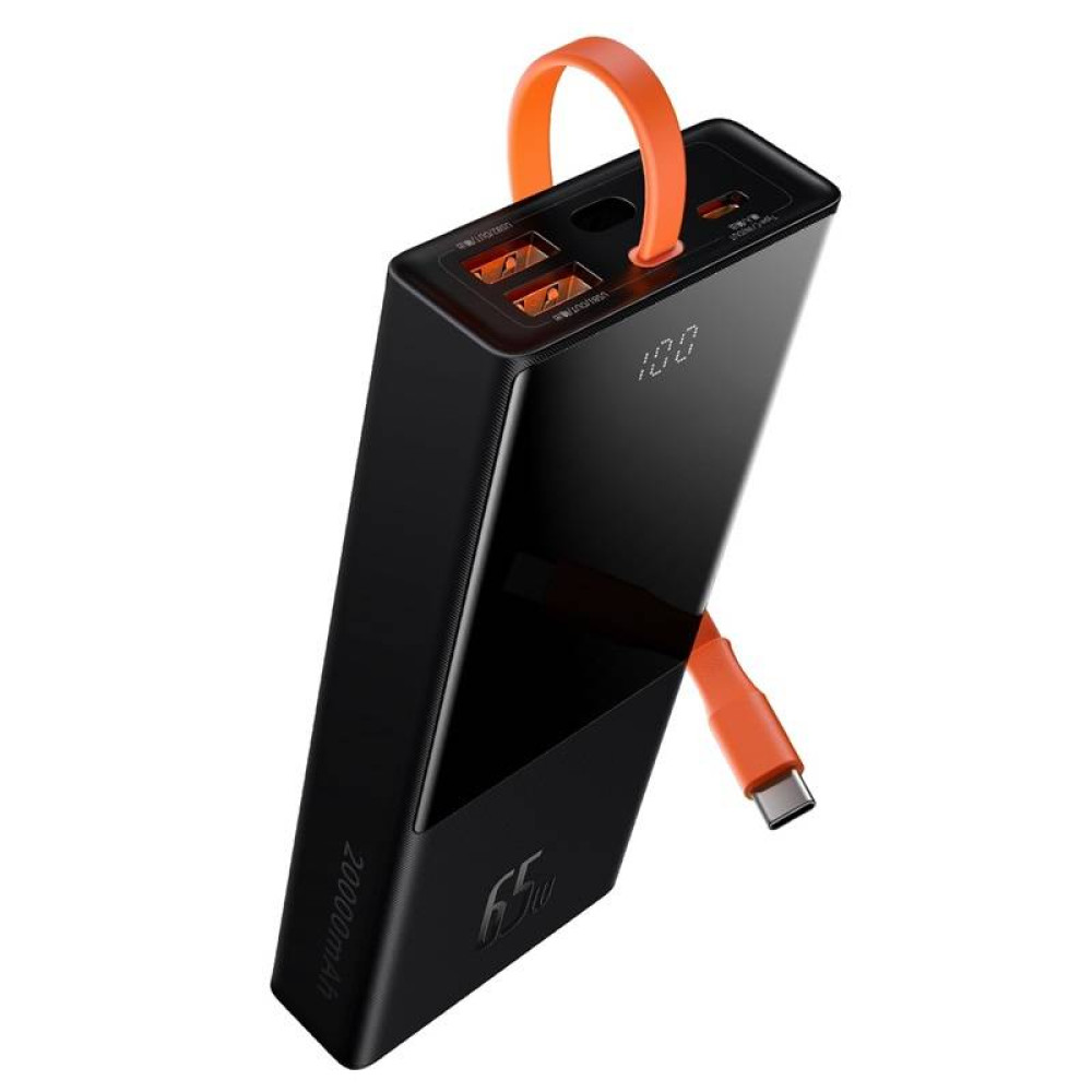 Външна батерия BASEUS - 20 000 mAh, 65W, Elf + Type-C (PPJL000001)
