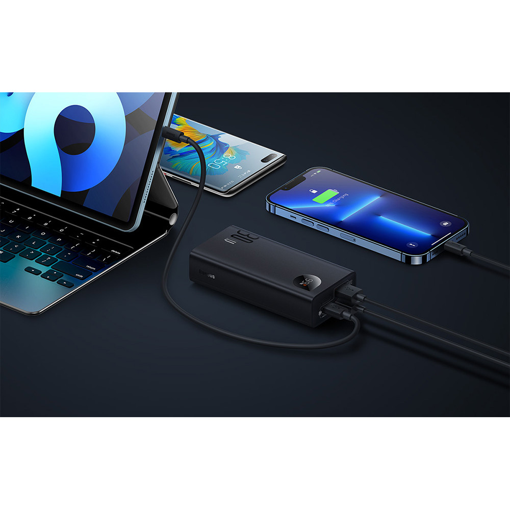 Външна батерия BASEUS - 10 000 mAh, 30W, Adaman2 (PPAD040101)