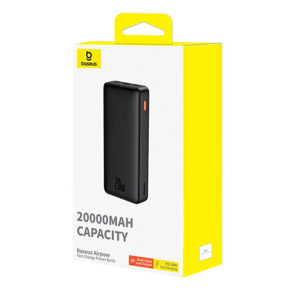  Външна батерия BASEUS - 20 000 mAh, 20W, Airpow (P10022804113-00)